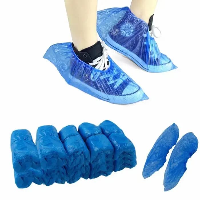 100 pièces couvre-chaussures-couvre-bottes hygiénique jetable pour la maison