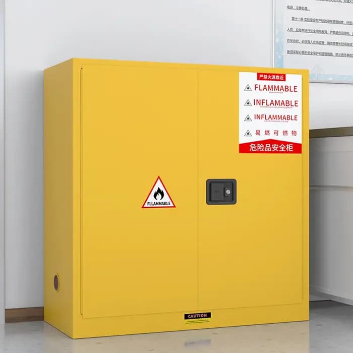 Armoire de sécurité antidéflagrante personnalisée de 30 gallons