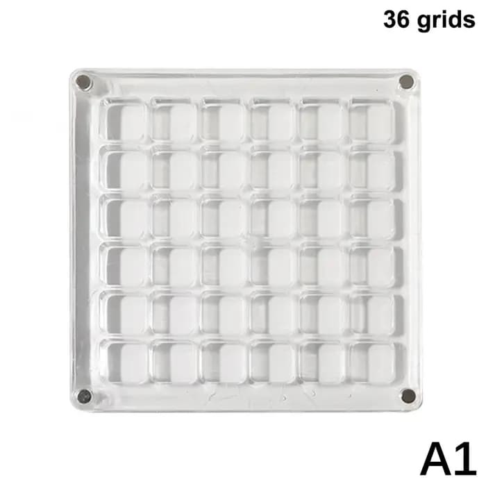 Offre Spéciale : Boîte de Rangement en Acrylique à 36/64/100 Compartiments pour Petits Grains d'Or,