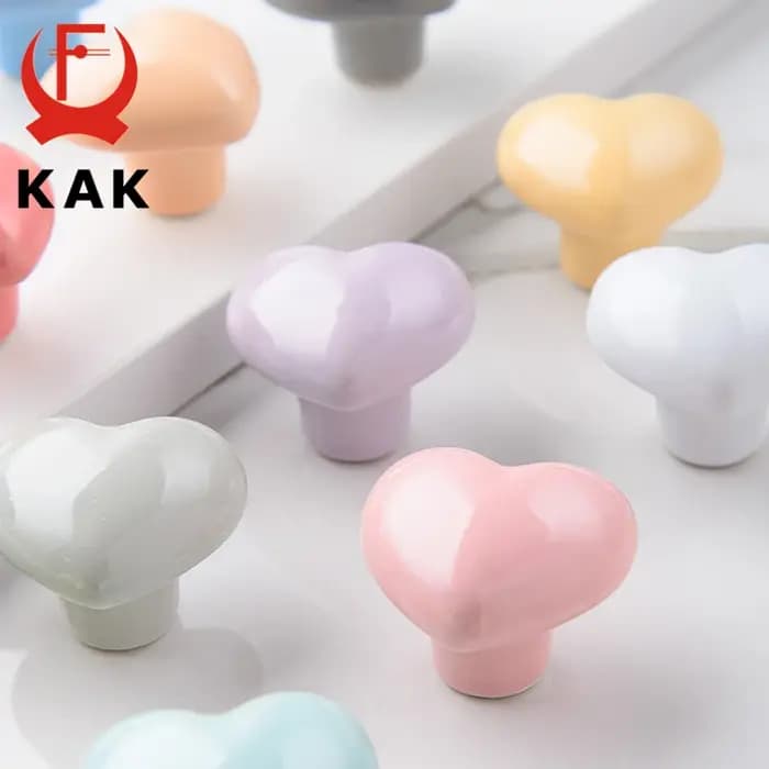 KAK – boutons et poignées d'armoire en céramique