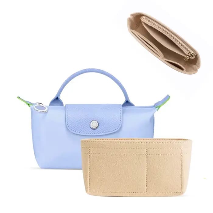 Organisateur de sac pour Longchamp Small Tote Bag, mini sac de rangement et de finition, doublure in