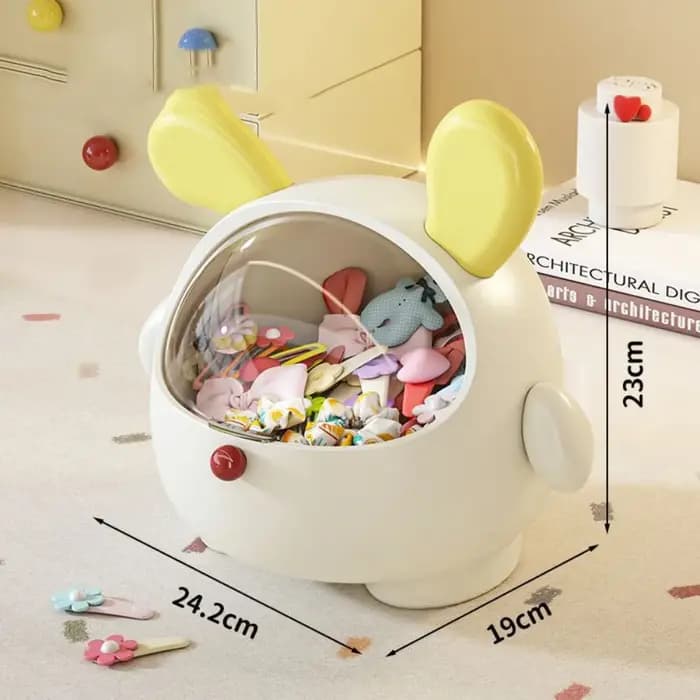 Boîte de rangement de bureau multifonctionnelle Rabbit