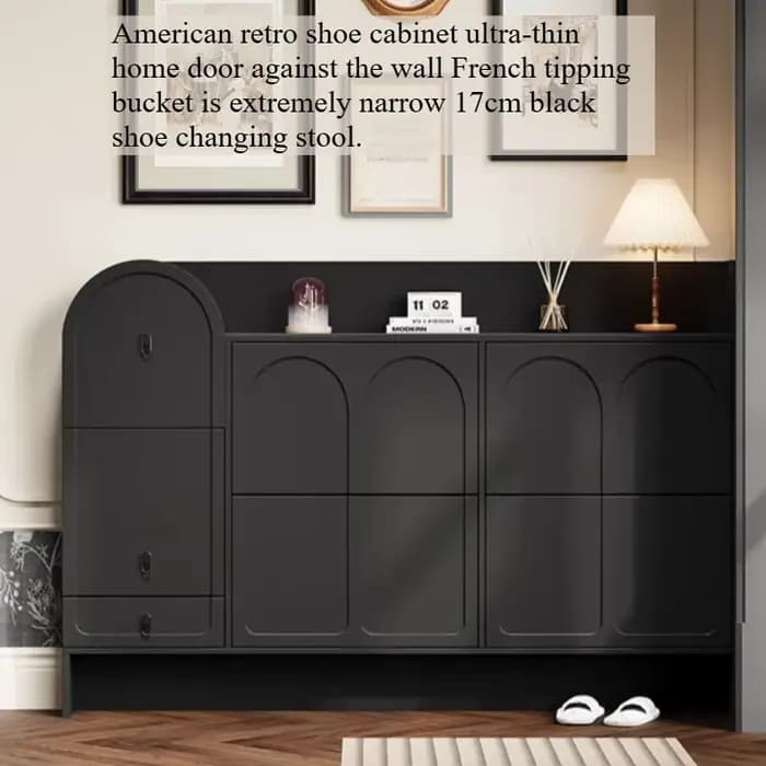 Meuble de rangement pour chaussures en bois pour enfants