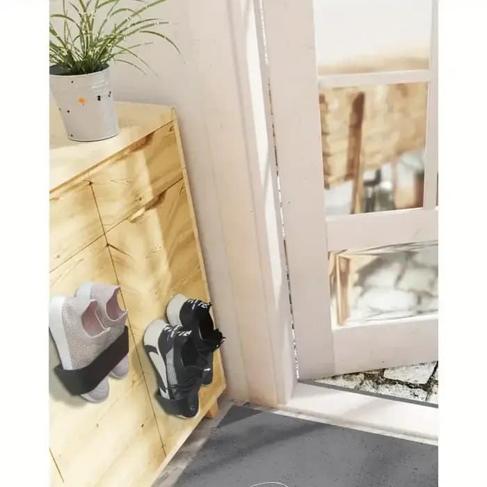 Boîte de rangement de chaussures murale pour camping-car