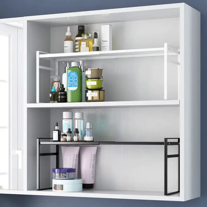 Boîte de rangement pour armoire à miroir de salle de bain
