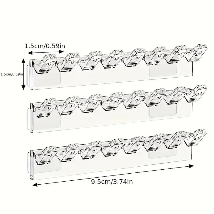 Support de rangement pour bijoux à fixer derrière la porte de l'armoire miroir