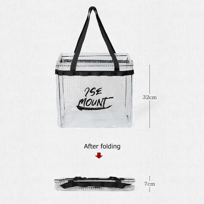 Boîte de rangement pliante Portable, boîte de rangement de grande capacité, conteneur multi-usages, boîte de rangement de Camping en plein air, stockage d'équipement de pêche