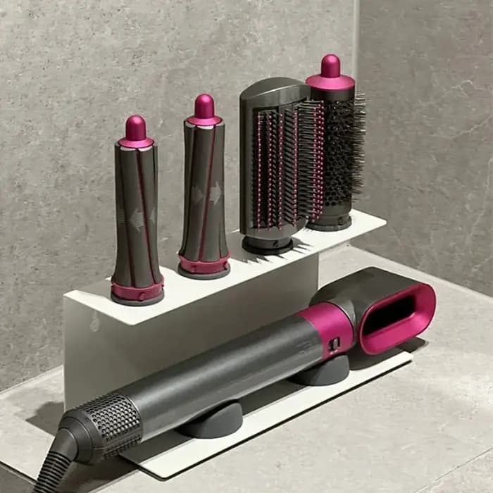 Support de rangement pour sèche-cheveux Non perforé