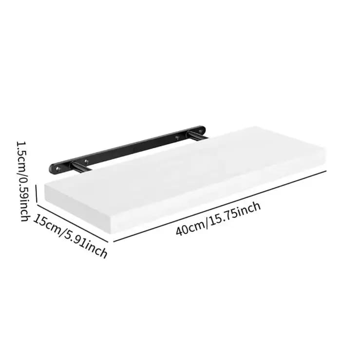 Étagère flottante à fixation invisible, support mural robuste pour le rangement des livres, décoration pour la maison, la cuisine, la chambre à coucher, la chambre d'enfant
