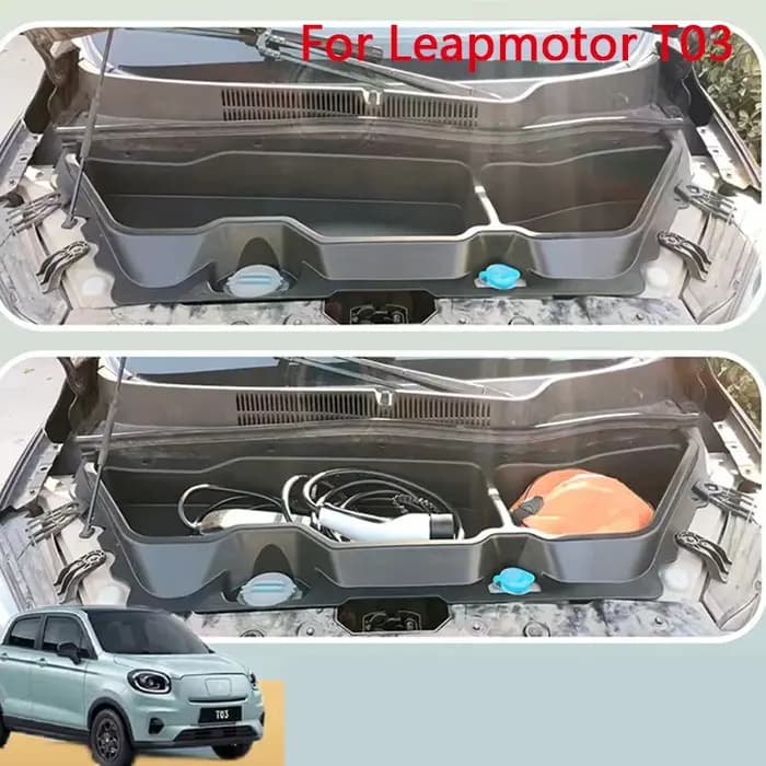 Boîte de rangement de coffre pour Leapmotor T03 2024 2025