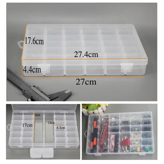 NINDEJIN – boîte en plastique multi-grilles
