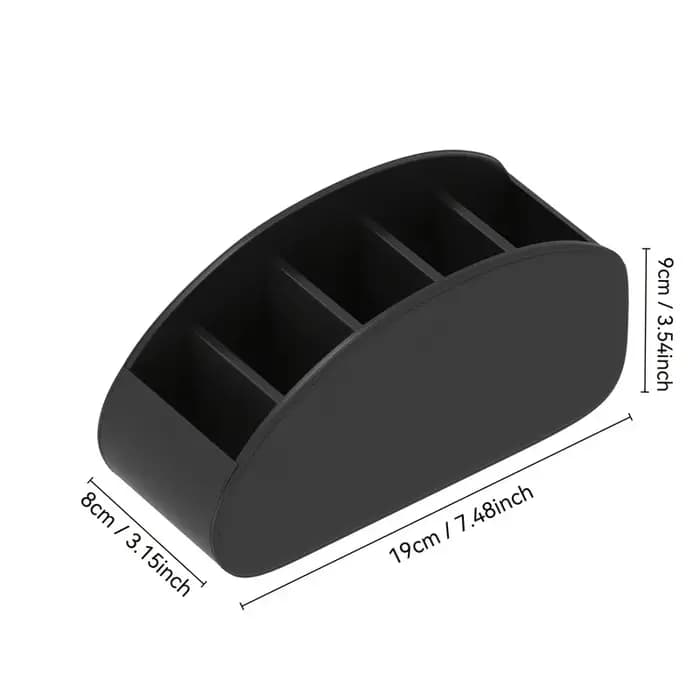 Boîte de rangement pour télécommande avec 5 compartiments