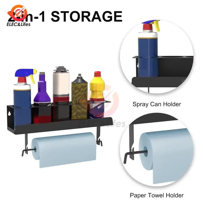 Supports de stockage de bouteilles muraux