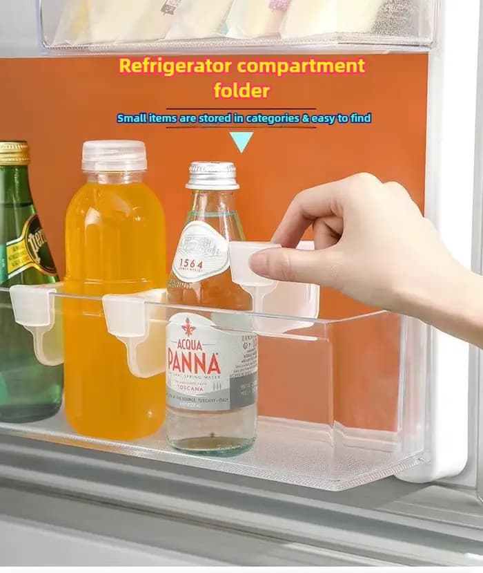 Panneau de séparation de rangement pour réfrigérateur