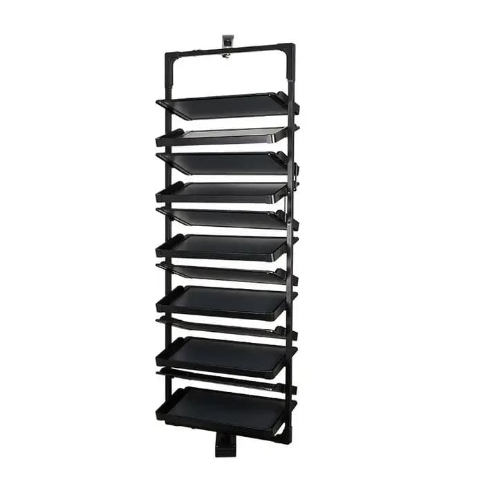 Économie de place 360 ° Étagère à chaussures rotative