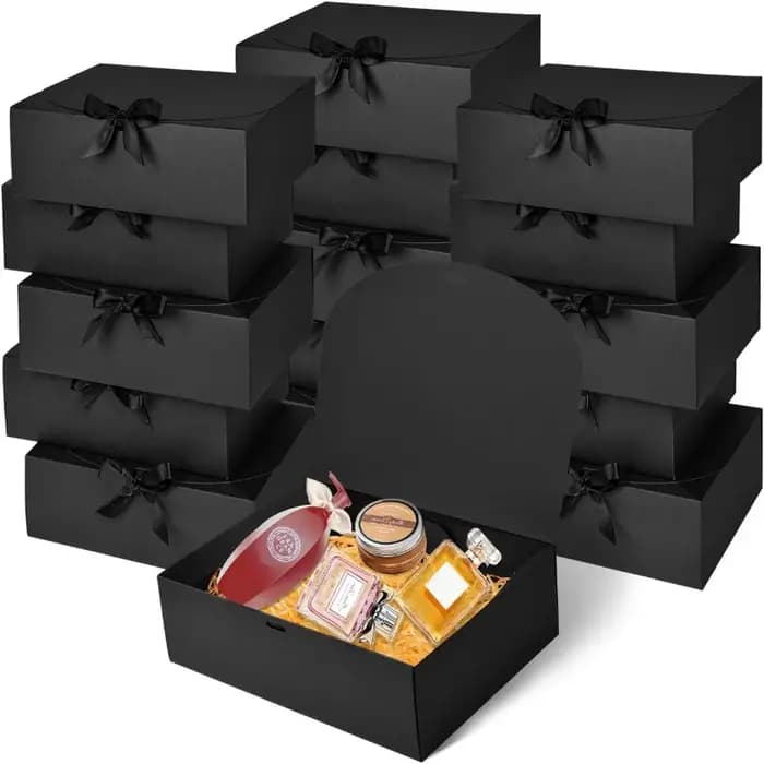 Coffret cadeau 10 pièces avec couvercle