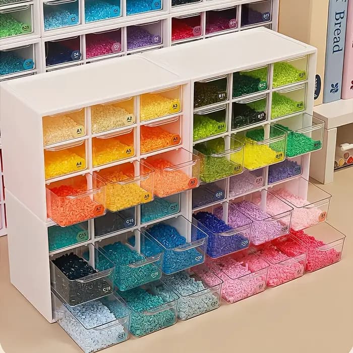 Boîtes de rangement de bureau à 9 compartiments