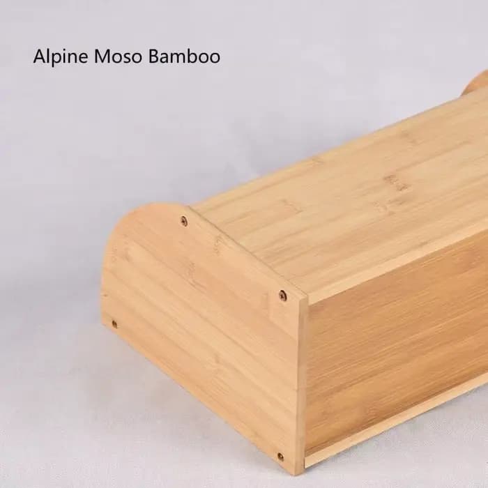 Boîte rangement pain en bambou