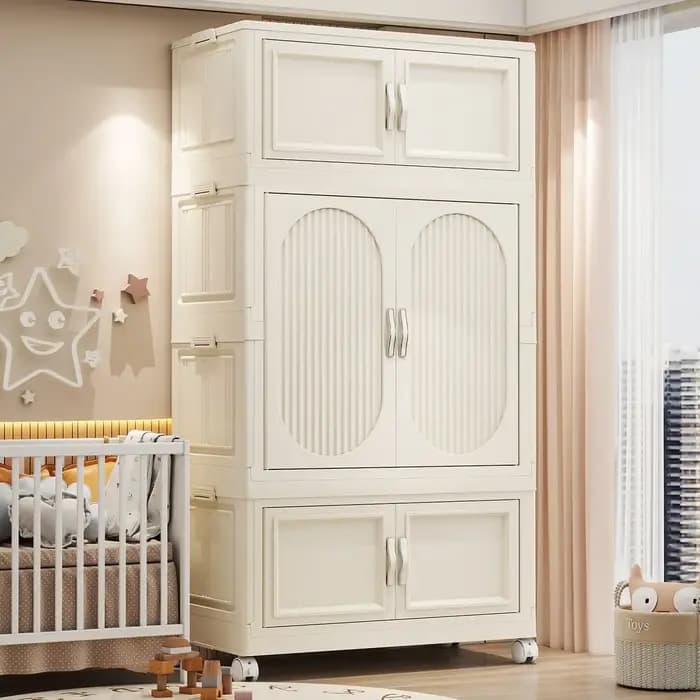 Armoire pour enfants placard pour bébé usage domestique vêtements et couette