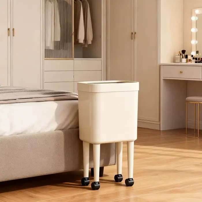 Poubelle pratique, poubelle à déchets, corbeille à papier pour bureau, cuisine, chambre, toilettes