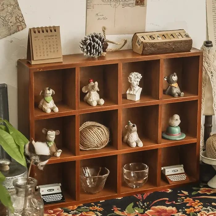 Étagère murale en bois de style Cubby pour la maison