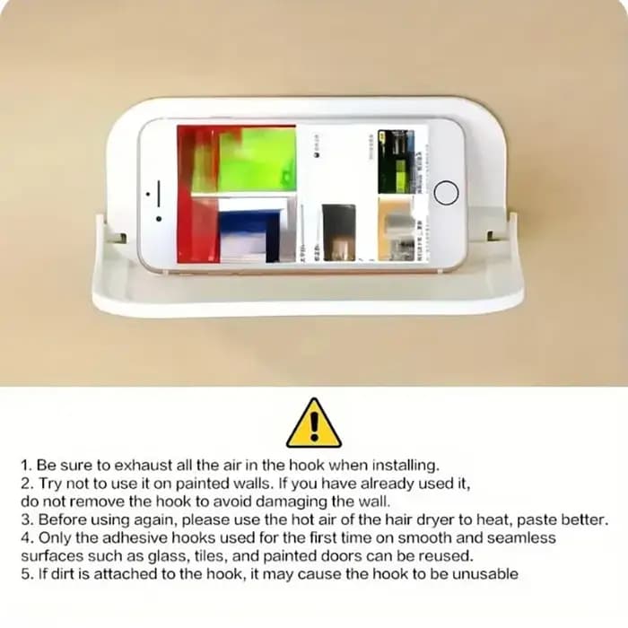 1 étagère murale pliable