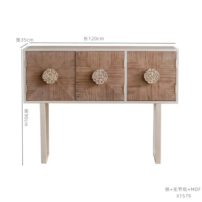 Armoire de salon Design Vintage avec rangement