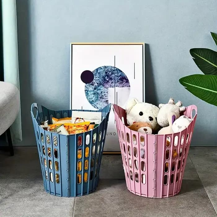 Seau pliable – Bac de rangement pliable pour le linge, la pêche et les voyages | Baignoire étanche portable | Coffre de voiture, camping et maison ou