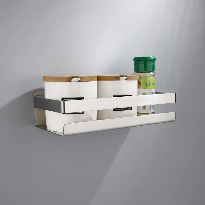 Étagère de salle de bain en acier inoxydable 304