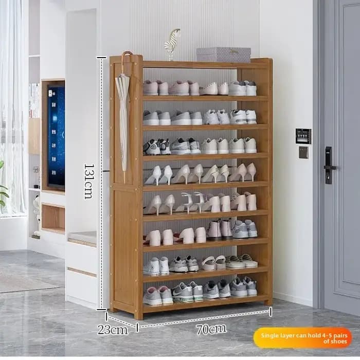 Meubles de maison, porte-chaussures multi-niveaux anti-poussière