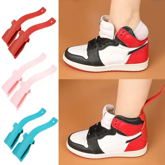 Chausse-pied paresseux en plastique coloré unisexe