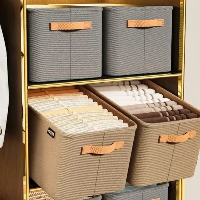 Boîte de rangement pour pantalons en jean