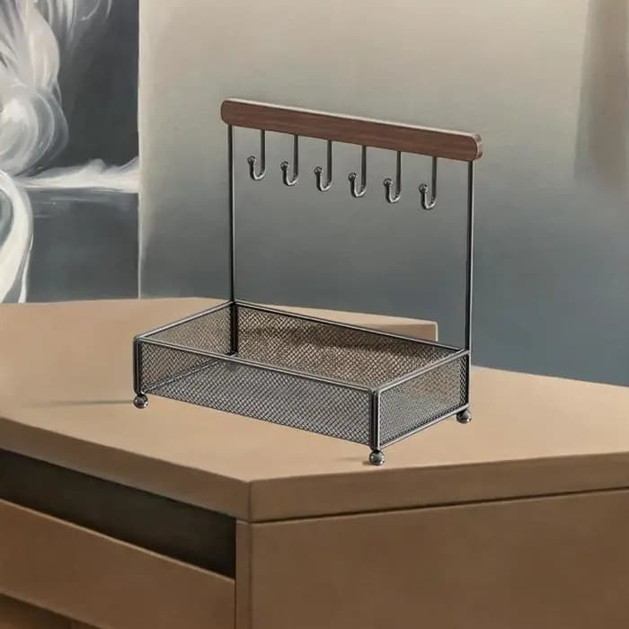Support organisateur de bijoux pour Table d'entrée