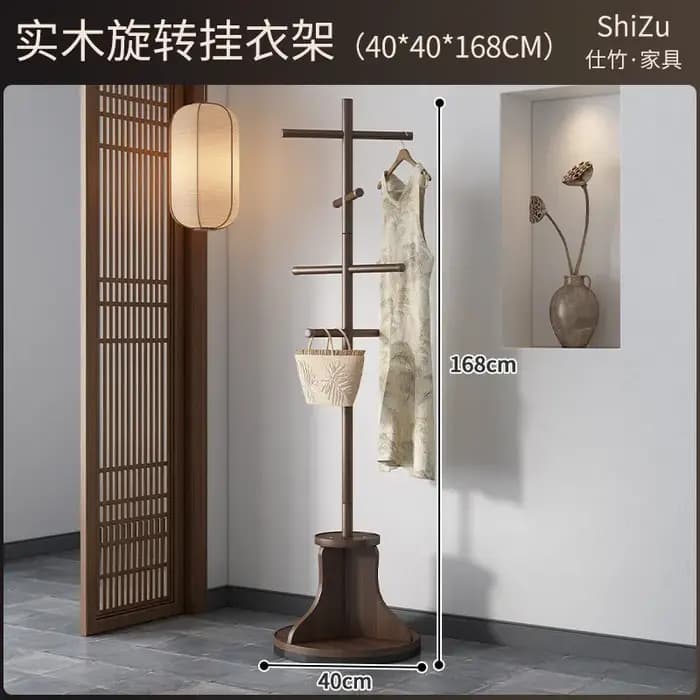Porte-manteaux ouvert sur pied pour chambre à coucher