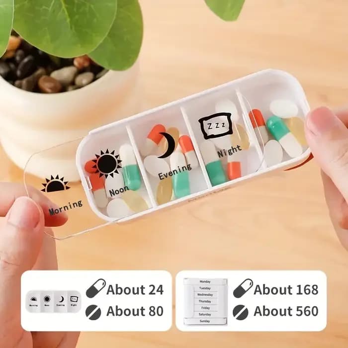 Boîte à médicaments - Organisateur hebdomadaire