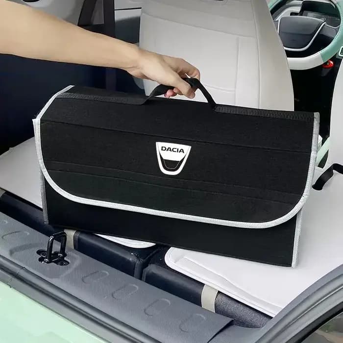 Boîte de rangement pliable pour coffre de voiture