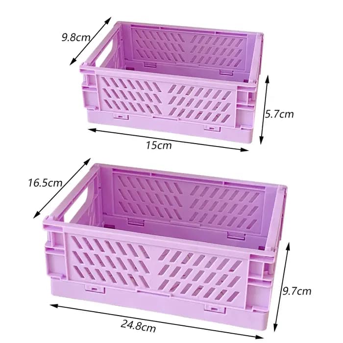 Caisse pliable en plastique