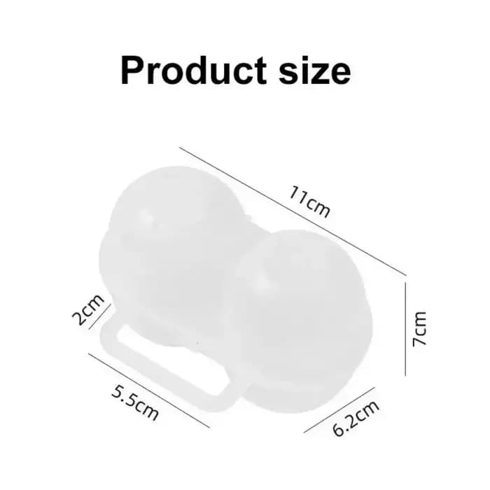 Boîte de rangement pour œufs à double compartiment