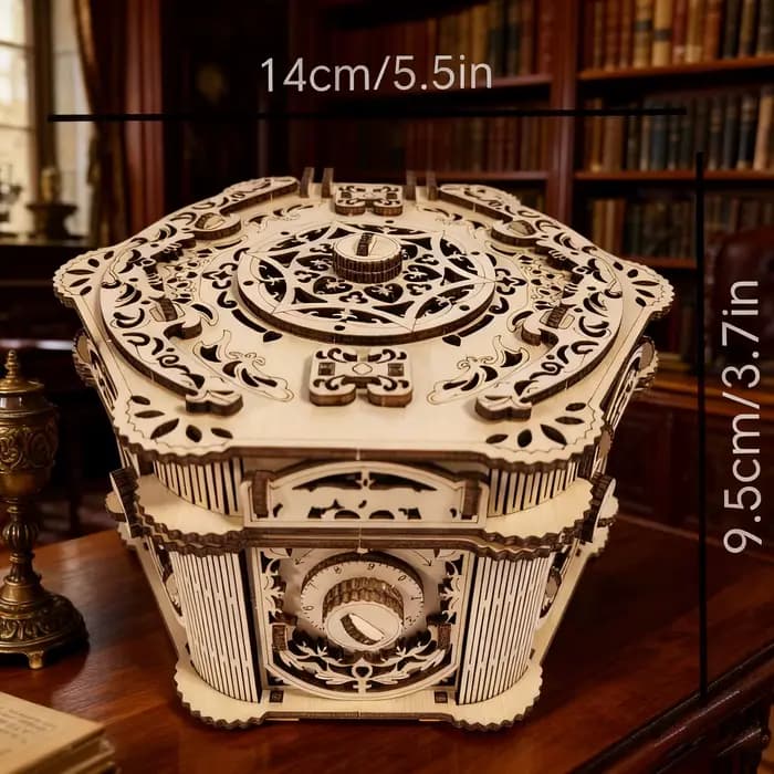 Boîte à bijoux en bois