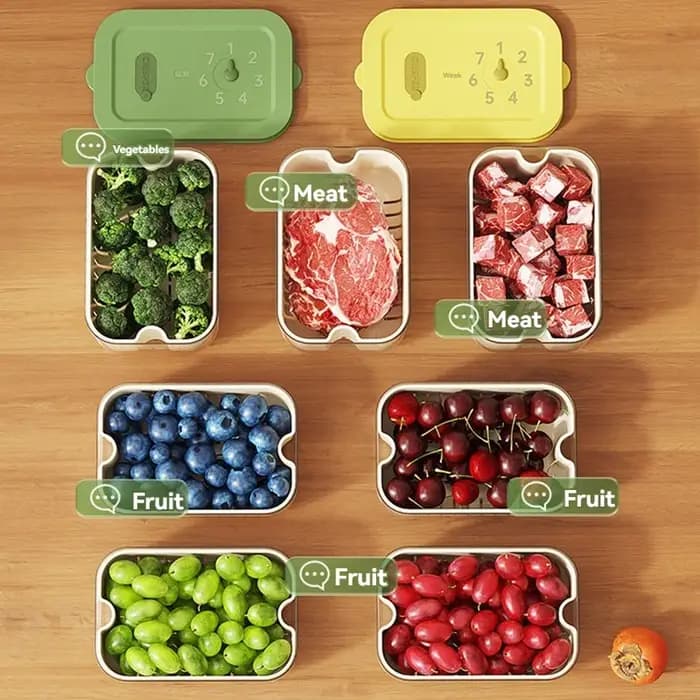 Boîte scellée au réfrigérateur pour légumes et fruits