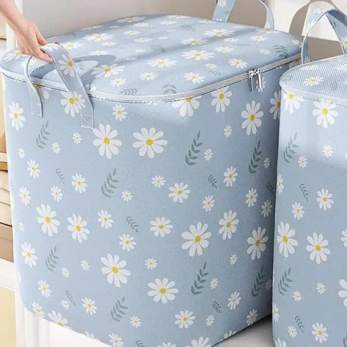 Boîte de rangement extra large avec couvercle