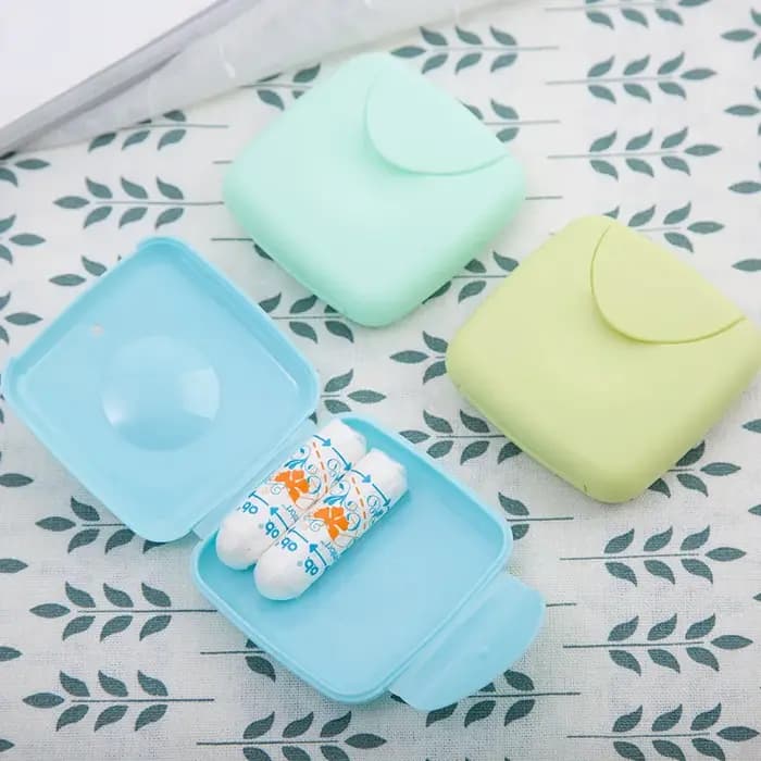 Boîte à tampons en plastique multicolore Macaron, boîte de rangement portable scellée avec couvercle, créative et faite à la main, adaptée aux voyages d'affaires, Regina