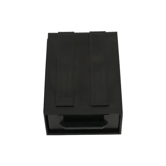 Boîtes à tiroirs Q-DB1 ESD 138x92x48mm, organisez des bacs en plastique noir de stockage conducteur antistatique SMD IC