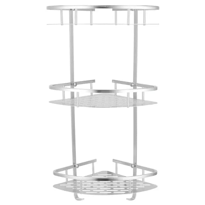 Étagère de douche à 3 niveaux, étagère d'angle murale pour salle de bain, organisateur de produits d