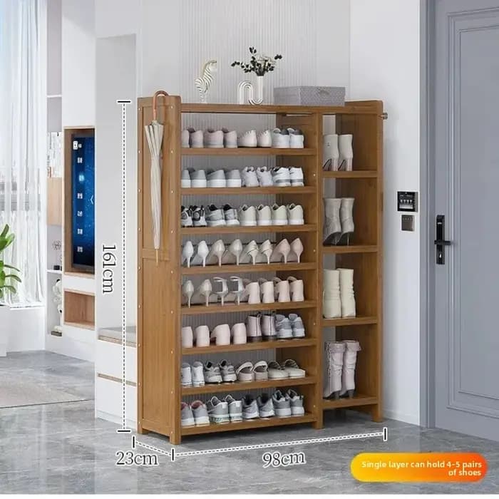 Meubles de maison, porte-chaussures multi-niveaux anti-poussière