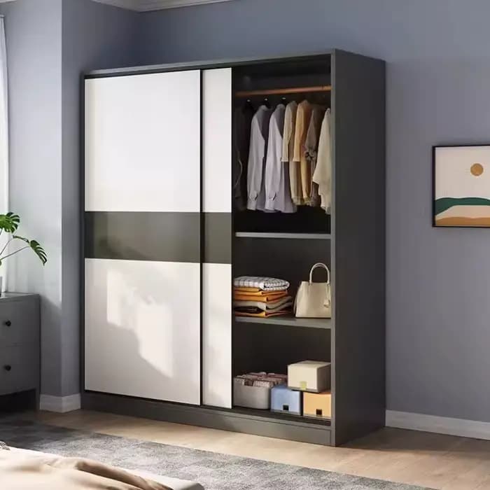 Armoires de rangement de luxe avec portes étagées