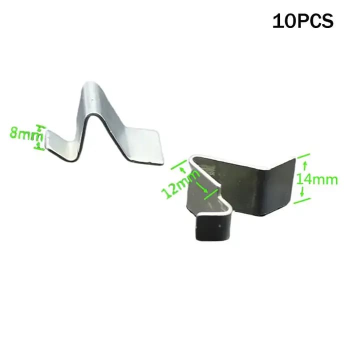 Clips d'étagère d'armoire en métal robuste