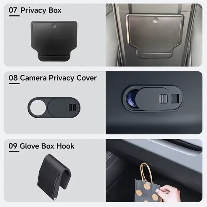 Boîte de rangement pour Tesla modèle Y Juniper