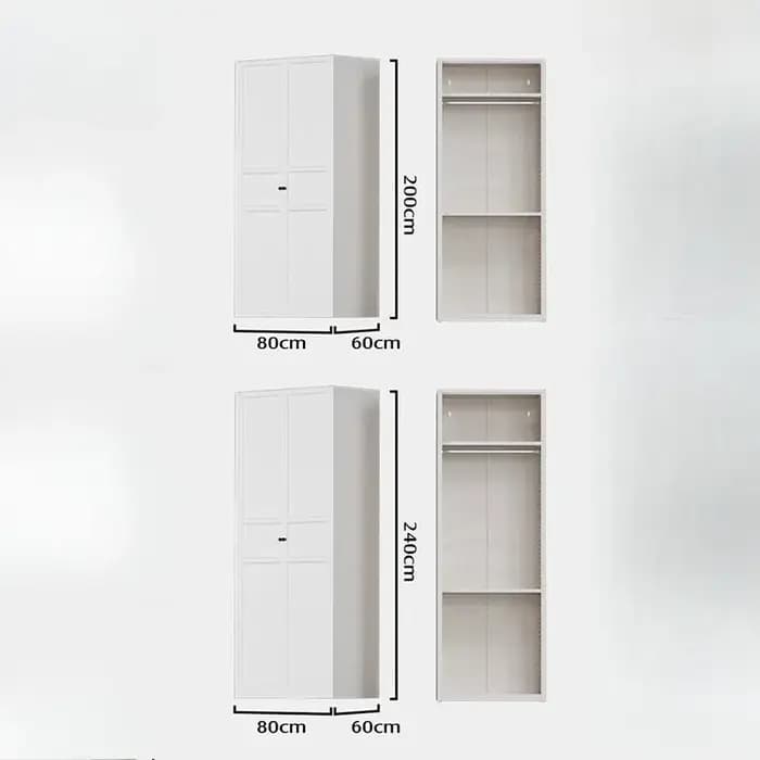 Armoires de Rangement Modernes en Bois pour Chambre à Coucher, Gain de Place, Idéales Appartements et Hôtels, Meubles de Rangement pour la Maison