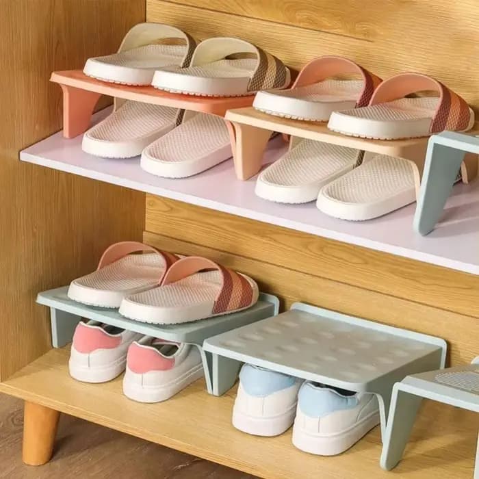 Nouveau gain de place porte-chaussures étagère multifonctionnelle rangement à domicile